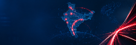 Network Map of India